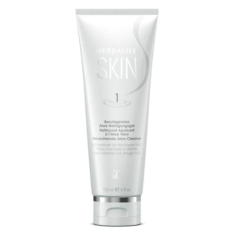 Gel nettoyant apaisant à l'aloe vera